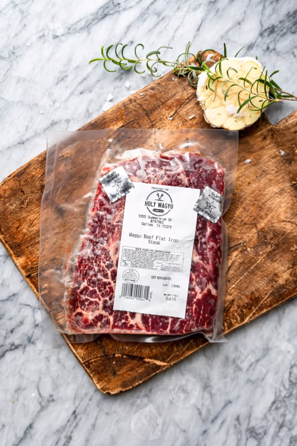 Flat Iron Steak | Kosher | F1 American Wagyu Beef